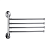 Купить Полотенцедержатель поворотный четверной F1614, хром (1/20/40) "FRAP"