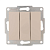 Купить Выключатель "KARINA" 3-х кл. (механизм) кремовый (1/10/120) "LEZARD" 707-0388-109