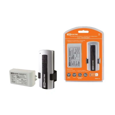 Купить Комплект беспроводн. управления освещением пу1-мK-2 (2 канала) "Уютный дом" (1/50) TDM SQ1508-0102