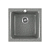 Купить Мойка для кухни врезная искусств. камень GRS-42-309 415*415 мм темно-серая (1) "GREENSTONE"