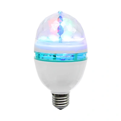 Купить Лампа светодиодная "Диско" е27 разноцв. (1/12) "VEGAS"