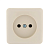 Купить Розетка открыт. уст. "VIOLA" 1 местн. (керамика) кремовый (1/12/144) "LEZARD" 751-0300-121