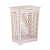 Купить Корзина для белья прямоуг. 45 л "Матрица" (бежевая) (1/4) "Альтернатива" м7485