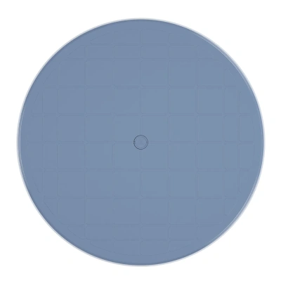 Купить Стол пласт. круглый  90*90*75 см (синий) (1) "Альтернатива" м2663