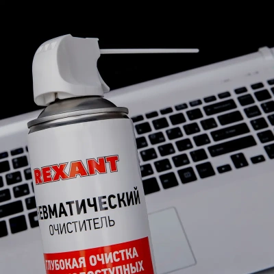 Купить Пневмоочиститель для техники (сжатый воздух) "DUST OFF" 720 мл (аэрозоль) (1/6) "REXANT" 85-0001-2