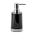 Купить Дозатор для жидкого мыла "GLOSS" пласт. (черный) (1/12) "SWENSA" SWP-1901BLK-01